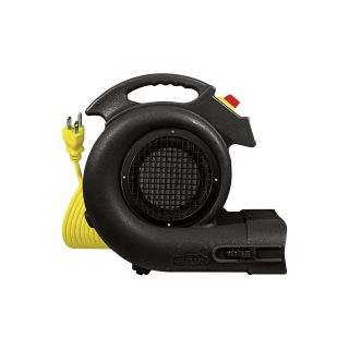 B-Air Grizzly Air Mover / Floor & Carpet Dryer — 1 HP, Safety Certified, Model GP-1-ETL Black  Blowers