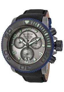 Invicta 10716  Watches,Mens Sea Hunter Chronograph Gunmetal Dial Black Techno Strap, Chronograph Invicta Quartz Watches