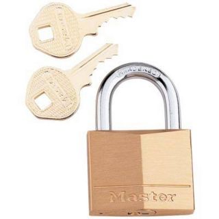 Master Lock 2-Pk. Solid Brass Padlocks, Model# 120T  Pad Locks