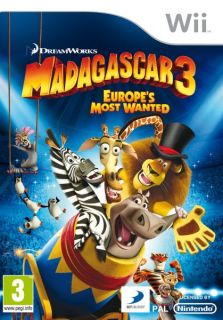 Madagascar 3 Europes Most Wanted      Nintendo Wii