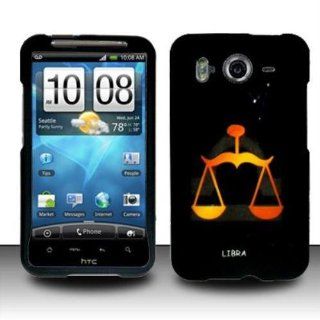 Rubberized Libra Design for HTC HTC Inspire 4G Cell Phones & Accessories