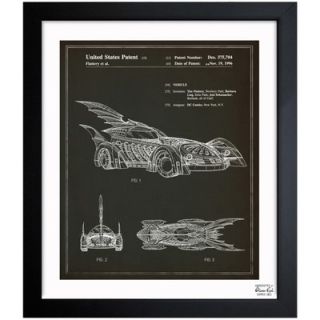 Oliver Gal Batmobile 1996 Framed Graphic Art 1B00254_15x18/1B00254_26x32 Size