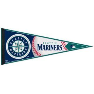 SEATTLE MARINERS OFFICIAL LOGO FELT PENNANT  Sports Related Pennants  Sports & Outdoors