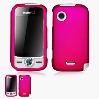 Huawei M735 Pink Snap On Case Cell Phones & Accessories