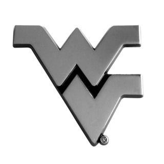 West Virginia Chromed Metal Emblem