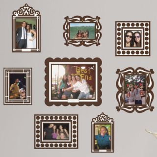 BUTCH & harold Picture Frame Wall Decal SFP 091 / SFB 006 Color Brown