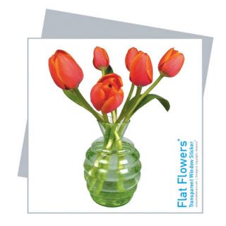 Oots Flat Flowers Greetings in Tulip FFG 00 Color Orange