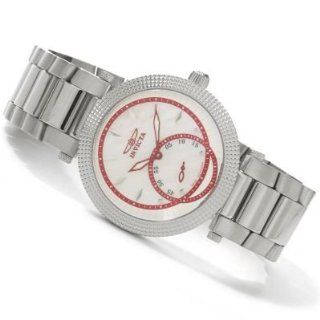 Invicta Women's Elegant Angel Swiss Quartz Mother of Pearl Dial Watch Watches