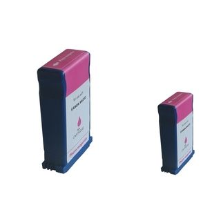 Basacc 2 ink Magenta Cartridge Set Compatible With Canon Bci 1431pm