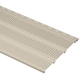 Durabuilt Wicker Triple Vented Soffit (Common 12 in x 12 ft; Actual 12 in x 12 ft)