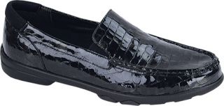 Aetrex Kimberly Loafer   Black Croc Leather
