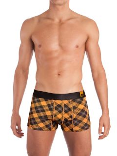 M Series Plaid Boxer Brief by Mosmann Australia