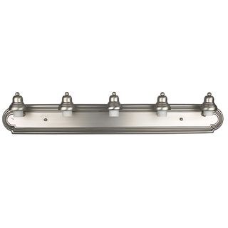 Satin Nickel Race Track Vanity