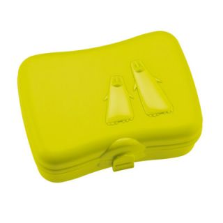 Koziol Ping Pong Lunch box 30835 Color Solid Mustard Green