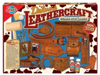 T.S. Deluxe Leather Stamping Kit Toys & Games