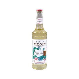 Monin Peppermint, 750 Ml (01 0143) Category Drink Syrups  Dessert Toppings  Grocery & Gourmet Food