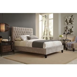 Fashion Bed Group Reims Queen Size Beige Upholestered Bed Beige Size Queen