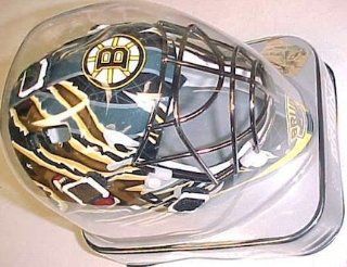 Boston Bruins Franklin Mini Goalie Mask  Field Hockey Goaltenders Helmets  Sports & Outdoors