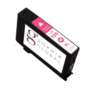 Sophia Global Remanufactured Ink Cartridge Replacement For Lexmark 100xl (1 Magenta)