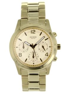Guess W13552L1  Watches,Womens Sport Steel Gold Tone Dial Gold Tone SS, Casual Guess Quartz Watches