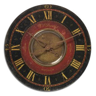 Dupont 27 inch Weathered Wall Clock