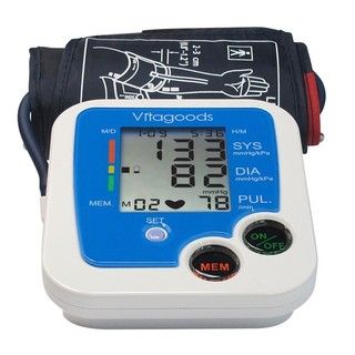 Vitagoods Vgp 4115 Digital Pulse Desktop Blood Pressure Monitor