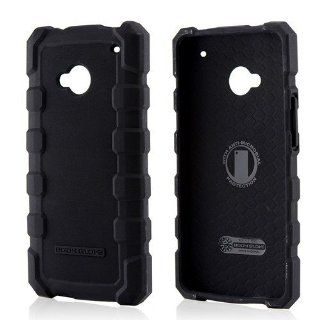 Body Glove Black DropSuit Crystal Silicone Case w/ Textured Lines for HTC One Cell Phones & Accessories