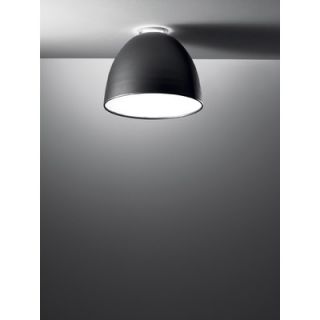 Artemide Nur Mini Ceiling Light USC A244 Finish Grey, Bulb Type 150W Halogen