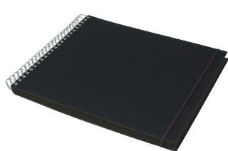 Semikolon Maxi Mucho Wire Bound Linen Photo Album   Black (41207)  Hardcover Executive Notebooks 