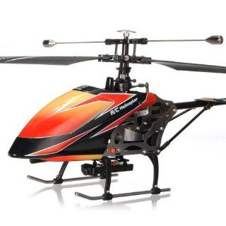 WLToys 16" V912  V2 4 Channel 2.4G RC Helicopter RTF with Camera Toys & Games