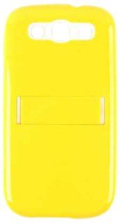 Cell Armor I747 PC JELLY 03 A016 IB Samsung Galaxy S III I747 Hybrid Fit On Case   Retail Packaging   Honey Bright Yellow Cell Phones & Accessories