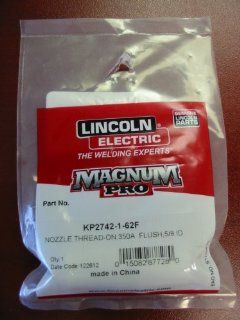 Lincoln Electric Magnum Pro Nozzle, Thread on, 5/8"ID 350A   qty1   KP2742 1 62F   Mig Welding Equipment  