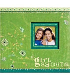 K&Company Girl Scouts Album with Window, 12 Inch by 12 Inch, Girl Scouts