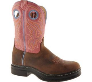 Twisted X Women's EZ Rider Safety Leather Boot Women Steel Toe Cowboy Boot Shoes