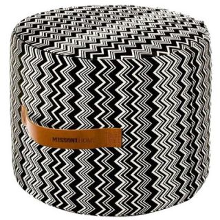 Missoni Home Tobago Cylindrical Pouf Ottoman 1G4LV00 Upholstery T20