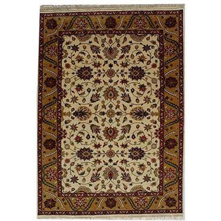 Hand knotted Oriental Wool Rug (6 X 9)