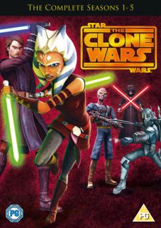 Star Wars Clone Wars   Seasons 1 5      DVD