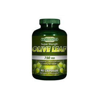 Olive Leaf Extract 750 Mg   90 Capsules Health & Personal Care