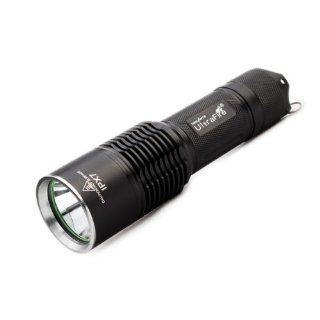UltraFire XL F13 Cree XML U2 5 Mode 600LM White LED Flashlight  Black(1x 18650/3xAA)   Basic Handheld Flashlights  