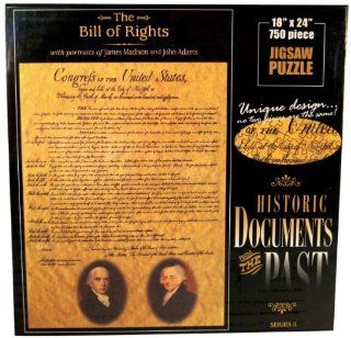 American Documents The Bill of Rights Jigsaw Puzzle (750 Piece) Toys & Games