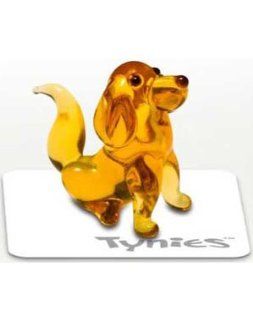 RUF The Golden Retriever   Tynies Miniature Glass Figurine Toys & Games