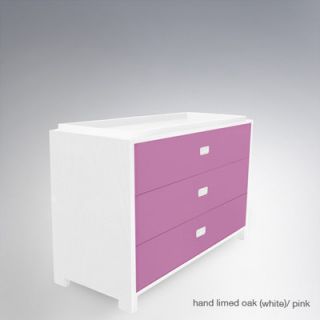 ducduc Campaign 3 Drawer Changer CaDC AC Finish Pink