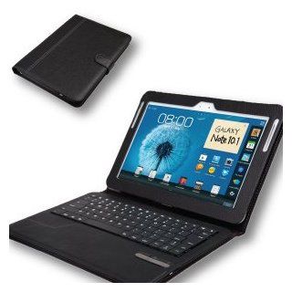 Removable Touchpad Mouse Bluetooth Keyboard Portfolio Case for Samsung Galaxy Note 10.1 N8000 N8010 N8013 Computers & Accessories