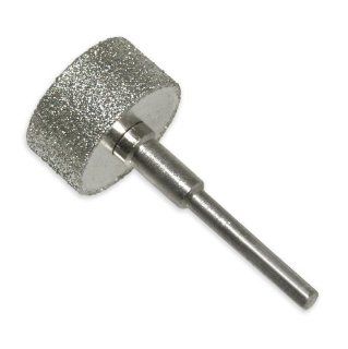 Extra Wide Diamond Grinding Wheel 1/8" Fits Dremel   Glass Tile Stone Hardened Steel   Power Rotary Tool Accessories  