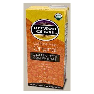 Oregon Chai Tea Concentrate Caffeine Free Original Flavor, 1 Quart, 3 pack  Grocery Tea Sampler  Grocery & Gourmet Food