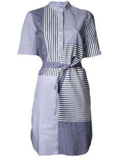 Band Of Outsiders Patchwork Shirt Dress