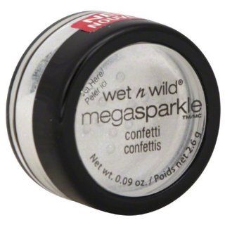 WET N WILD Mega Sparkle Confetti WW775B White Icing Health & Personal Care