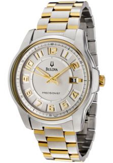 Bulova 98B140  Watches,Mens Claremont Precisionist Two Tone Stainless Steel, Casual Bulova Quartz Watches
