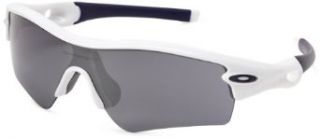 Oakley Radar 09 758 Iridium Sport Sunglasses,Polished White,55 mm Oakley Clothing
