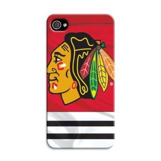 3d Print Chicago Blackhawks NHL Iphone 4/4s Cases Cell Phones & Accessories